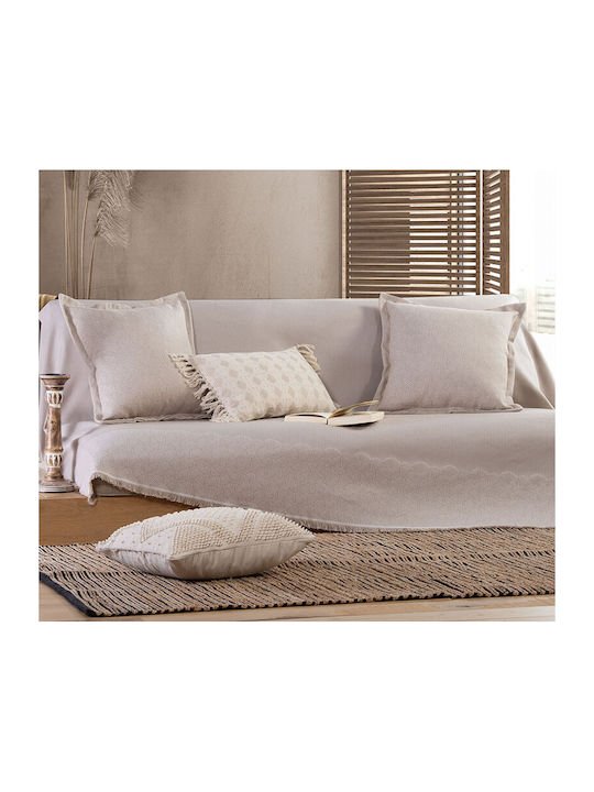 Nef-Nef Homeware Maximus Sofa Throw 2 Seater 170x250cm Aqua