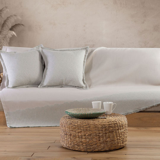 Nef-Nef Homeware Maximus Sofa Throw 2 Seater 170x250cm Aqua