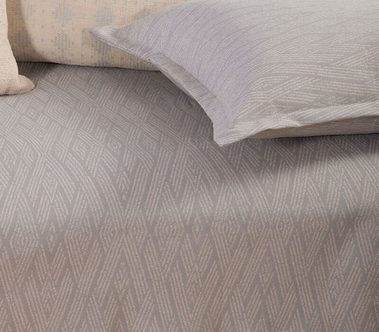 Nef-Nef Homeware Colton Ριχτάρι Τριθέσιου Καναπέ Ζακάρ 170x300εκ. Pink