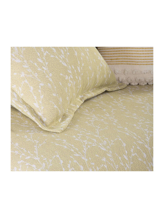 Nef-Nef Homeware Estia Sofa Throw 2 Seater 170x250cm Yellow