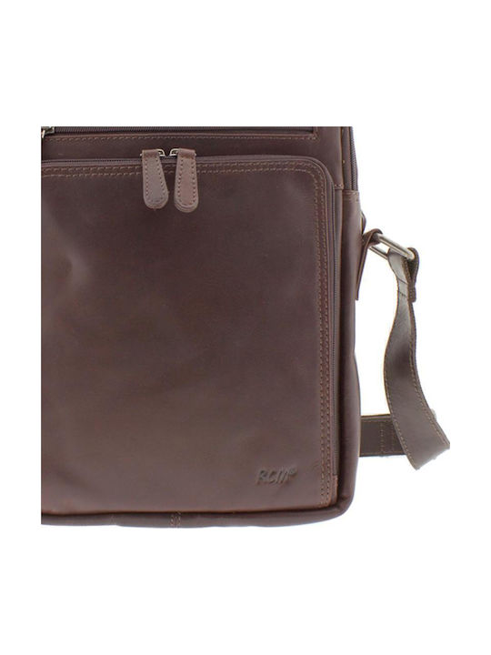 Leather Men's Bag Shoulder / Crossbody Brown