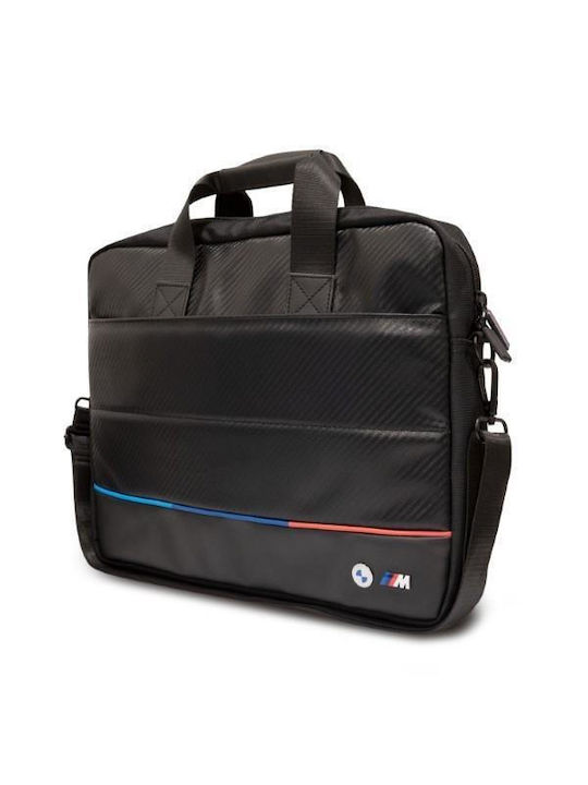 BMW Tricolor Bag Shoulder / Handheld 16" Carbon Black