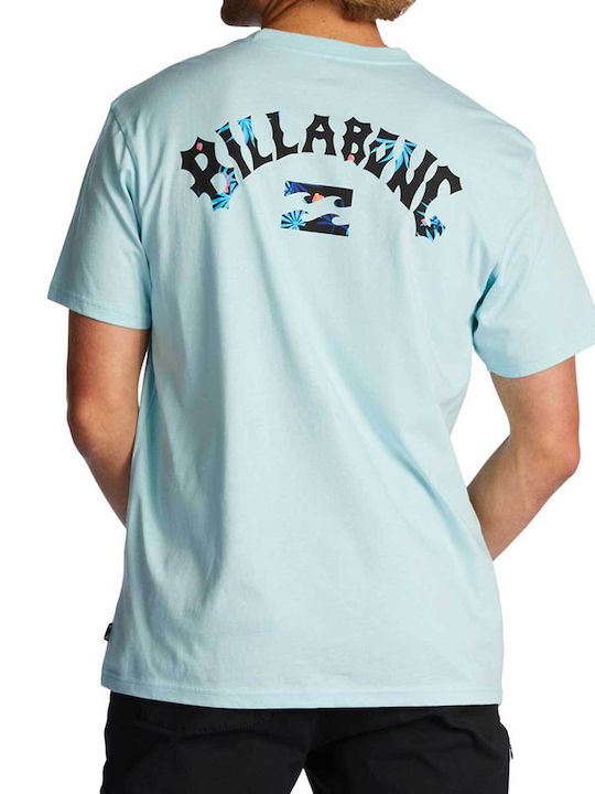 Billabong Men's T-Shirt Stamped Turquoise