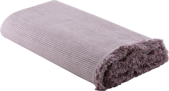 Nef-Nef Homeware Nature 22 Ριχτάρι Πολυθρόνας Ζακάρ 170x180εκ. Lilac