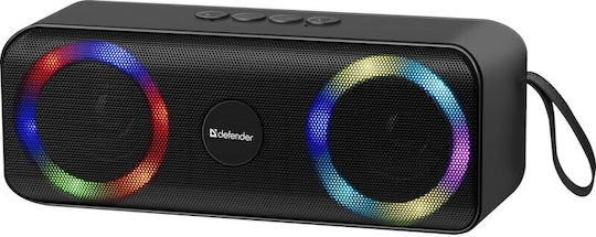 Defender Q1 Bluetooth Speaker 10W with Radio and Battery Life up to 3 hours Black