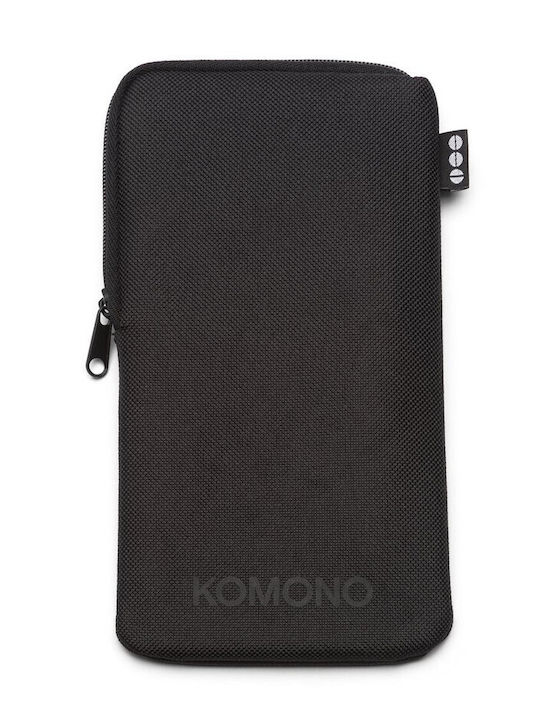 Komono Francis Unisex Γυαλιά Ηλίου με Διάφανο Κοκκάλινο Σκελετό και Μπλε Φακό KOM-S2288