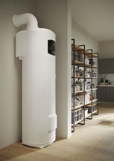 Ariston Nuos Plus Wifi 200 Αντλία Θερμότητας 200lt Glass Κάθετη 2.5kW με Wi-Fi