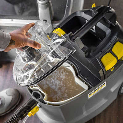 Karcher Nass- und Trockensauger Flüssigkeiten / Feststoffe 1200W mit Behälter 8Es