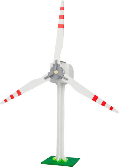 Pebaro Wooden Construction Toy Wooden Kit Construction Solar Wind Turbine for Children 6+ years old+ Years