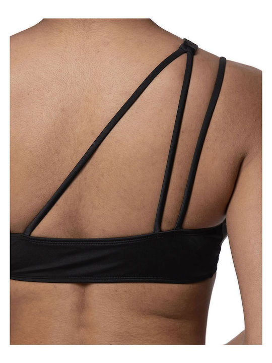 Ibadan Bikini με έναν Ώμο Μαύρο