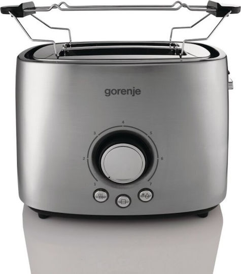 Gorenje Φρυγανιέρα 2 Θέσεων 1000W Inox