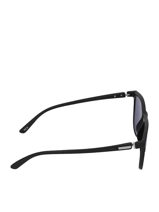 4F Herren Sonnenbrille mit Rosa Kunststoff Gestell und Schwarz Linse 4FSS23ASUNU021-56S