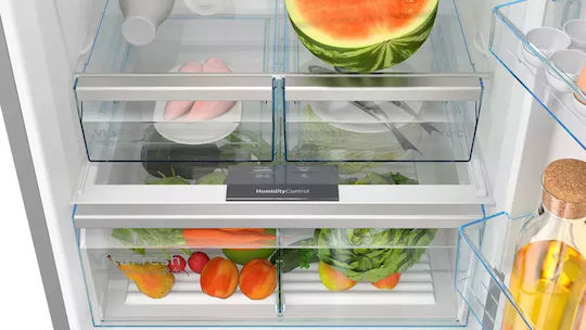 Bosch Ψυγειοκαταψύκτης 526lt Total NoFrost Υ186xΠ75xΒ80εκ. Inox KGN76XIEP