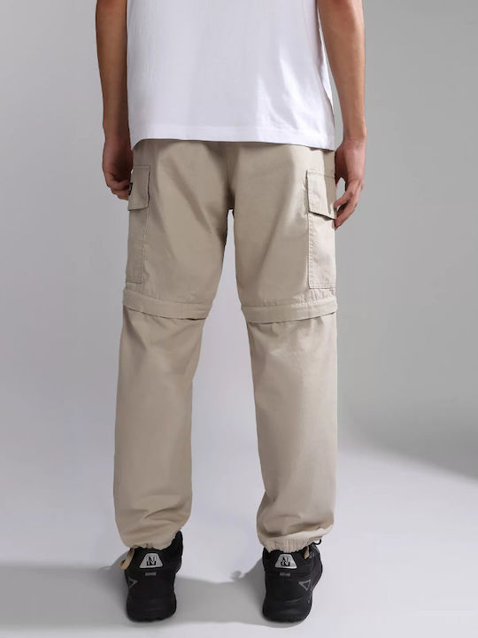 Napapijri Men's Trousers Cargo Beige