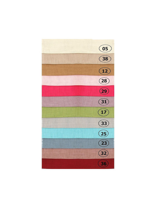 Anna Riska Curtain with Pencil Pleat Des 103 Blush Pink 140x270cm