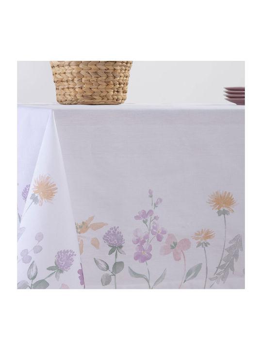 Nef-Nef Homeware Tischtuch Merida White 140x140cm