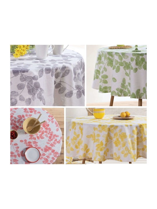 Nef-Nef Homeware Τραπεζομάντηλο Santika Coral 180x180εκ.