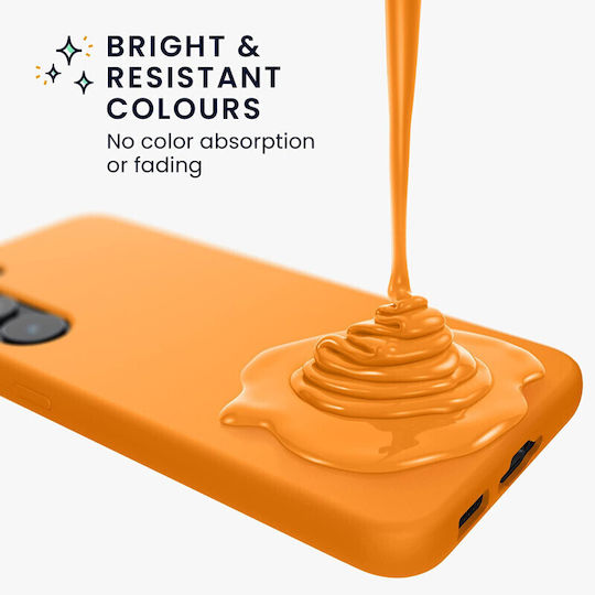 KWmobile Back Cover Σιλικόνης Fruity Orange (Galaxy S23+)