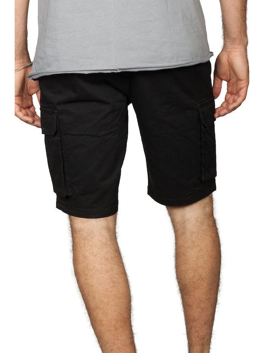 Harvest Men's Cargo Shorts Black