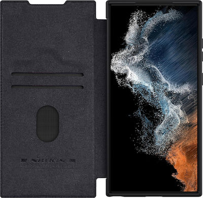 Nillkin Qin Pro Synthetic Leather Book Black (Galaxy S23 Ultra)