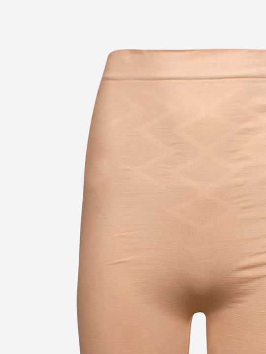 Norddiva Lingerie Boxer Σύσφιξης και Ανόρθωσης Μπεζ