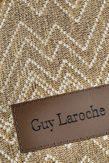 Guy Laroche Marvin Armchair Throw Two Sides Chenille 150x180cm Golden