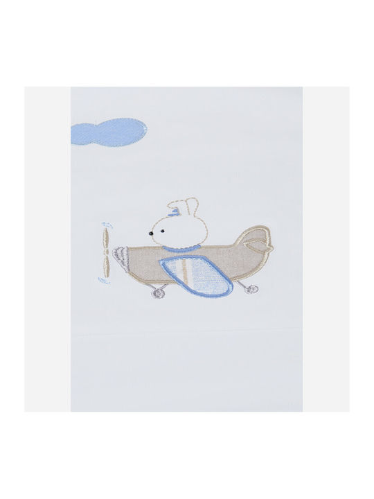 Mayoral Blanket Nursery Swaddling Blankets Ecofriends White 110x90cm