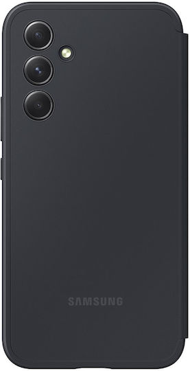 Samsung Smart View Wallet Πλαστικό Μαύρο (Galaxy A54)