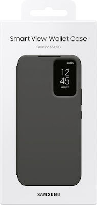 Samsung Smart View Wallet Πλαστικό Μαύρο (Galaxy A54)