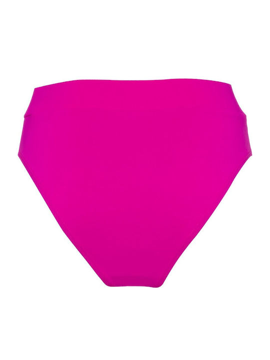 Broliono Bikini Slip Ψηλόμεσο Φούξια