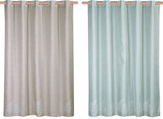 Nef-Nef Homeware Assia Duschvorhang Stoff 180x180cm Mint 032804 Nef-Nef Homeware Assia Duschvorhang Stoff 180x180cm Mint 032804