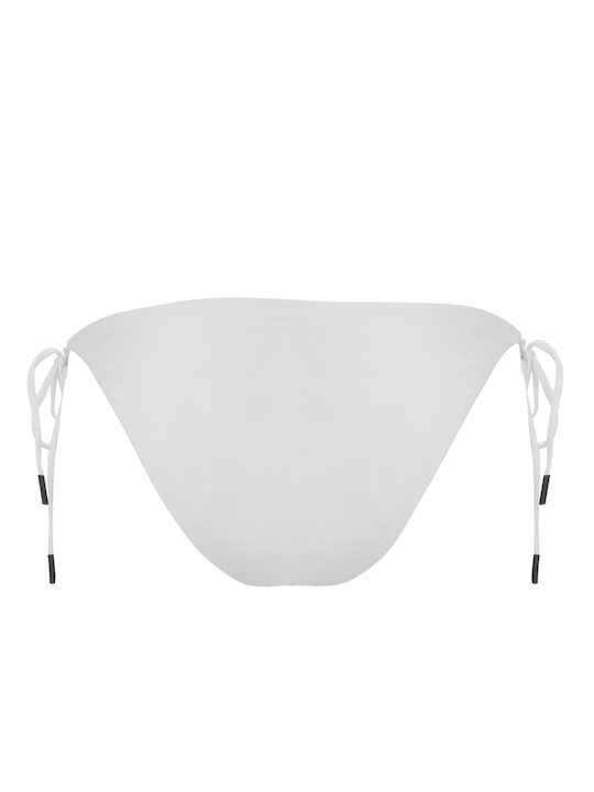 Karl Lagerfeld Bikini Slip with Ties White