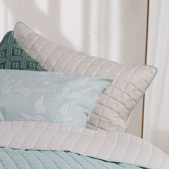 Nef-Nef Homeware Assia Σετ Μαξιλαροθήκες Mint 52x72εκ.