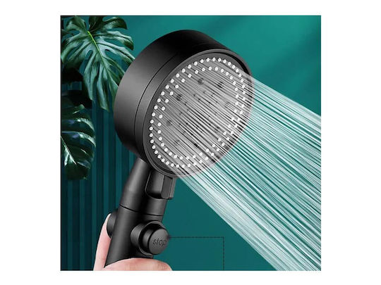 Handheld Showerhead with Filter and Flow Pause Switch