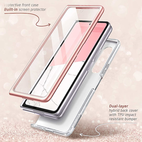 i-Blason Cosmo 360 Full Cover Silicon Marmură (Galaxy Z Fold 3)