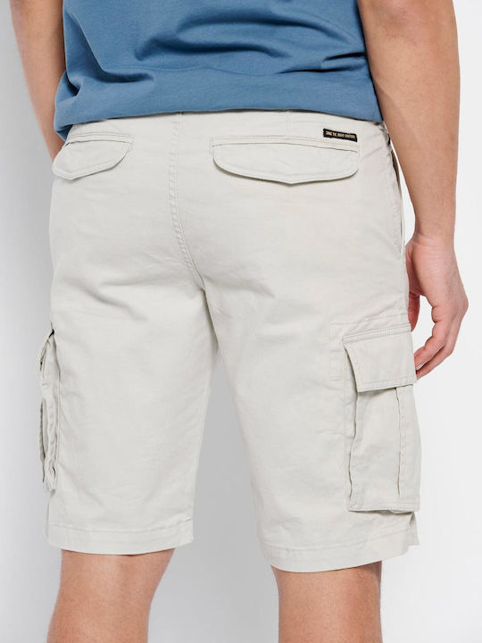 FBM007-00203 Men's Shorts Cargo Silver Grey