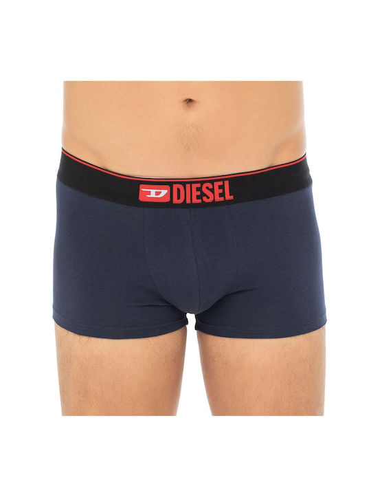 Damien Ανδρικά Μποξεράκια Μπλε 3Pack