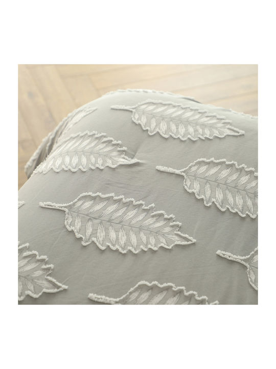 Melinen Isla Κουβερλί Μονό από Πολυεστέρα Gray 160x240cm