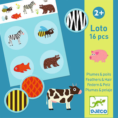 Djeco Board Game Feathers and Hair 2+ Years (EN)