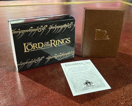 The Noble Collection Lord of the Rings Arwen's Evenstar Hanging Replica