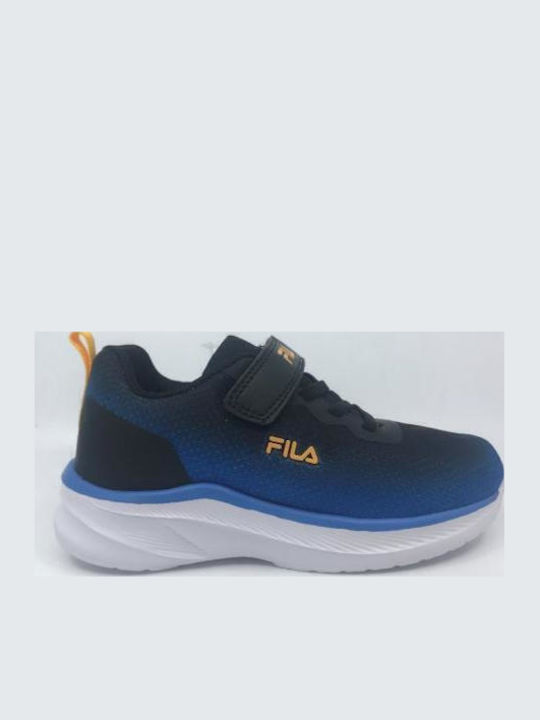 Zeppelin 2V Kids Sports Shoes Running with Hoop & Loop Closure Blue