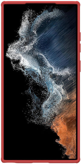 Nillkin Super Frosted Pro Задна корица Пластмаса Червен (Galaxy S23 Ultra)