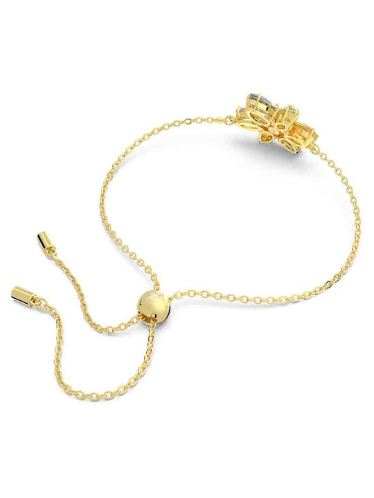 Swarovski Bracelet Chain Gold Plated