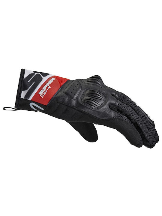 Spidi Flash-R Evo Καλοκαιρινά Ανδρικά Γάντια Μηχανής Red