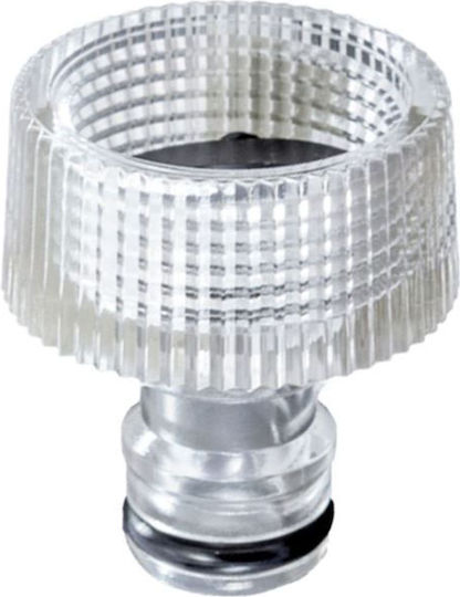 Ipierre Diamond 2204D 2204D Ρακόρ Βρύσης με Θηλυκό Σπείρωμα 19mm Διάφανο