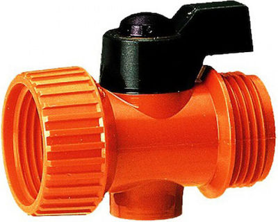 Siroflex 4320 Connection Pipe Valve with Switch and Male-Female Thread 19mm