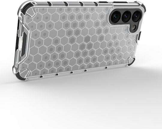 Hurtel Honeycomb Armor Hybrid Back Cover Silicon Negru (Galaxy S23+)