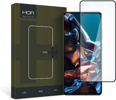 Hofi Glass Pro+ Tempered Glass Μαύρο (Motorola Moto G13, G23, G53 5 G, G73 5 G)