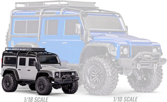 Traxxas Land Rover Defender Teleghidat Mașină Crawler Roșu