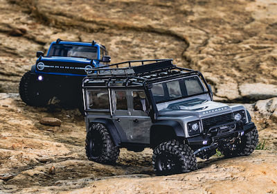 Traxxas TRX-4 Land Rover Defender RTR Τηλεκατευθυνόμενο Αυτοκίνητο Crawler Red